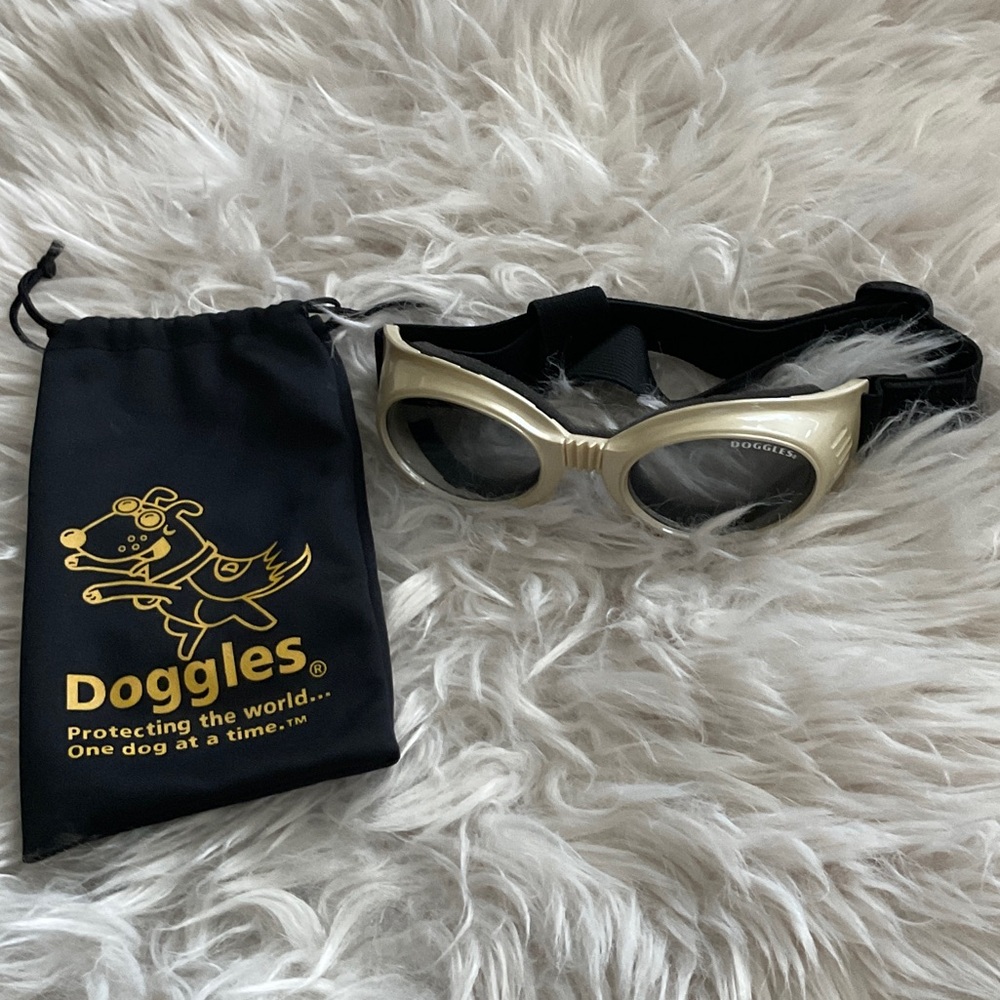 Doggles Chrome Dog Goggles